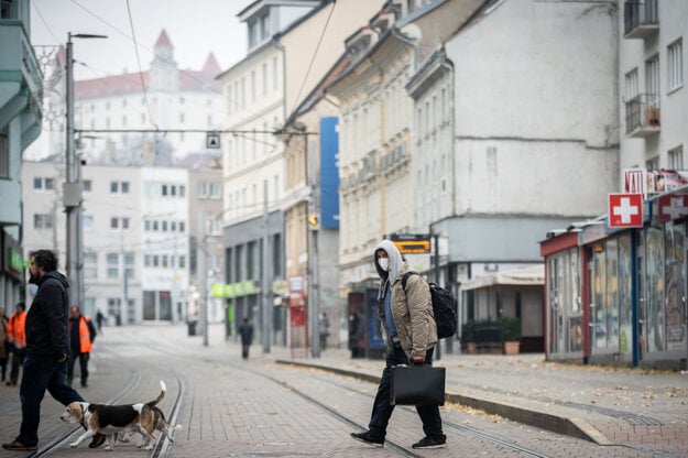 Lockdown in Bratislava