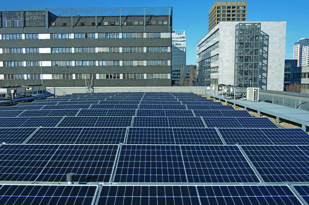 SPP installed photovoltaic power plants on the roofs of the buildings of its premises in Bratislava and Košice.