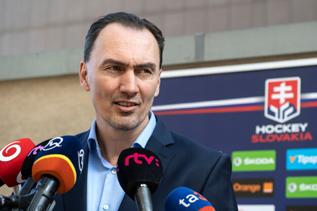 Prezident Slovenského zväzu ľadového hokeja Miroslav Šatan.