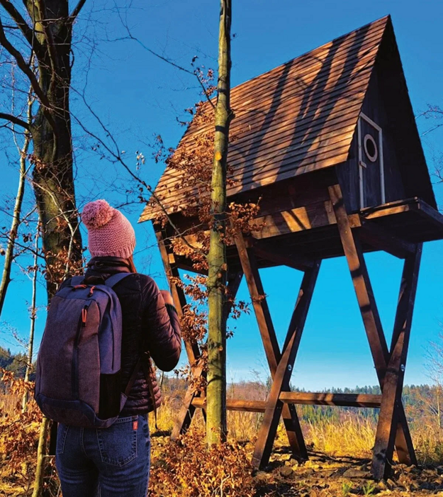 A new shelter for tourists.