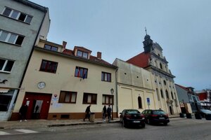 Trnava Foreigners' Police on Paulínska Street in Trnava on March 17, 2023.