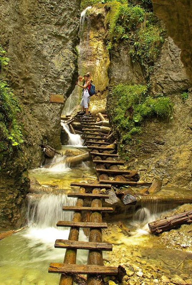 Hiking in Slovenský raj (Kyseľ Valley)