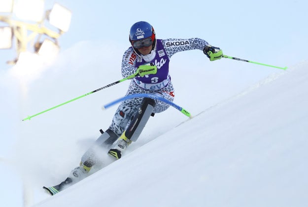 Veronika Velez-Zuzulová ended fourth in Finnish Levi in the first World Cup race of the season.