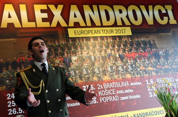 Soloist from the Alexander Ensemble presents their tour