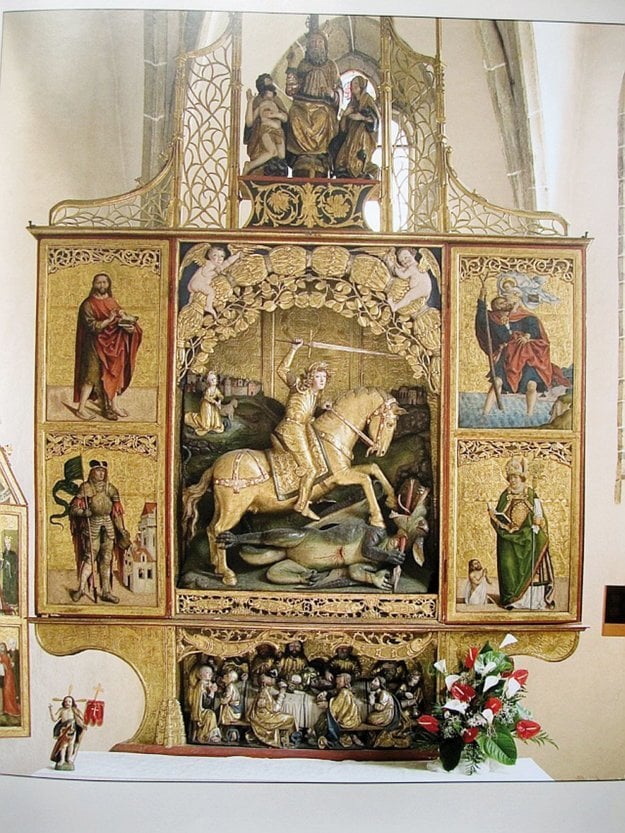 Spišská Sobota altar