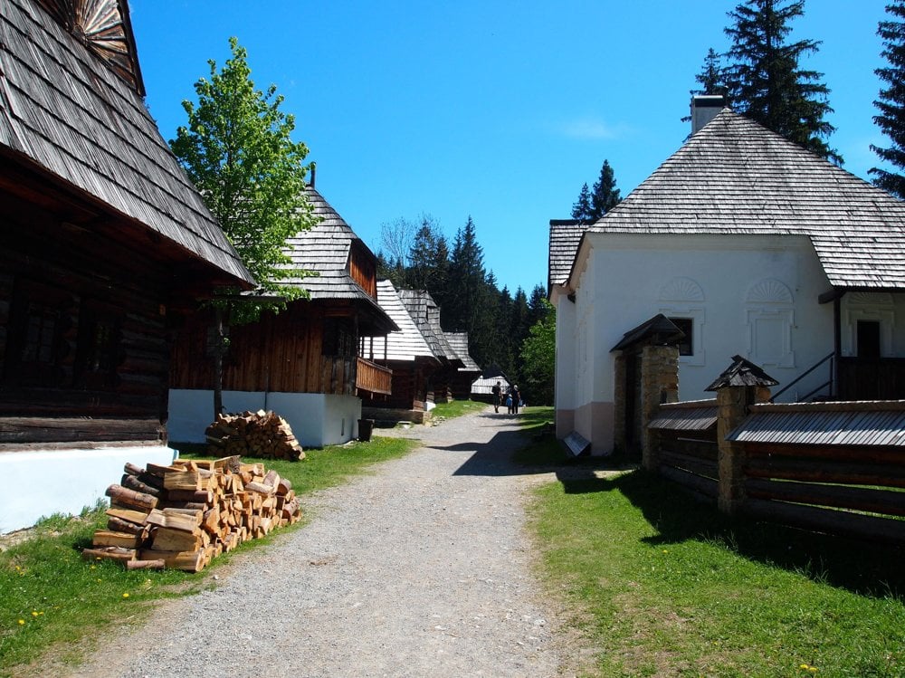 Skanzens offer insight into traditional folk architecture.