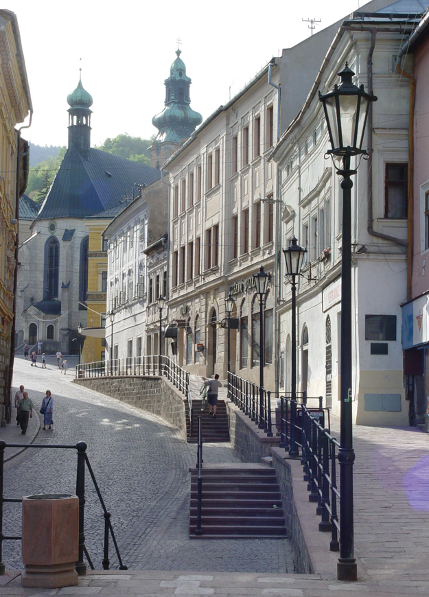 Main street, Banská Štiavnica