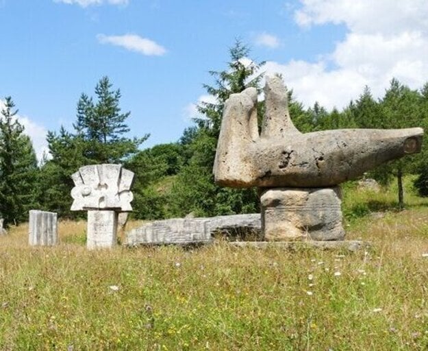 The Gallery of Sculptors’ Symposium in Vyšné Ružbachy.