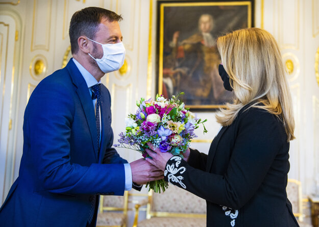 Finance Minister Eduard Heger (OĽaNO) met with President Zuzana Čaputová on September 28. He has promised to publish the draft of reforms to be financed from the Next Generation EU recovery fund by the end of this week.