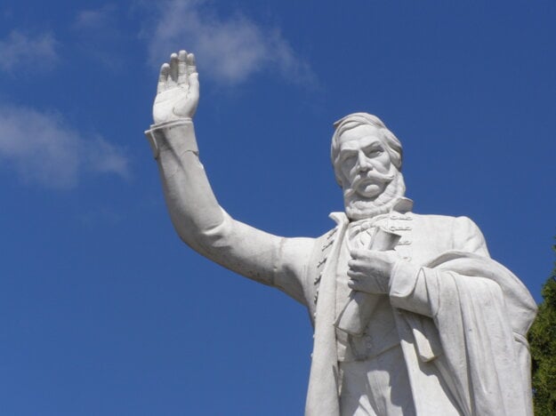 Statue of Ľudovít Štúr in Modra
