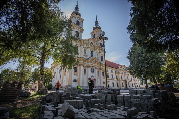 Basilica minor in Šaštín will welcome the pope.