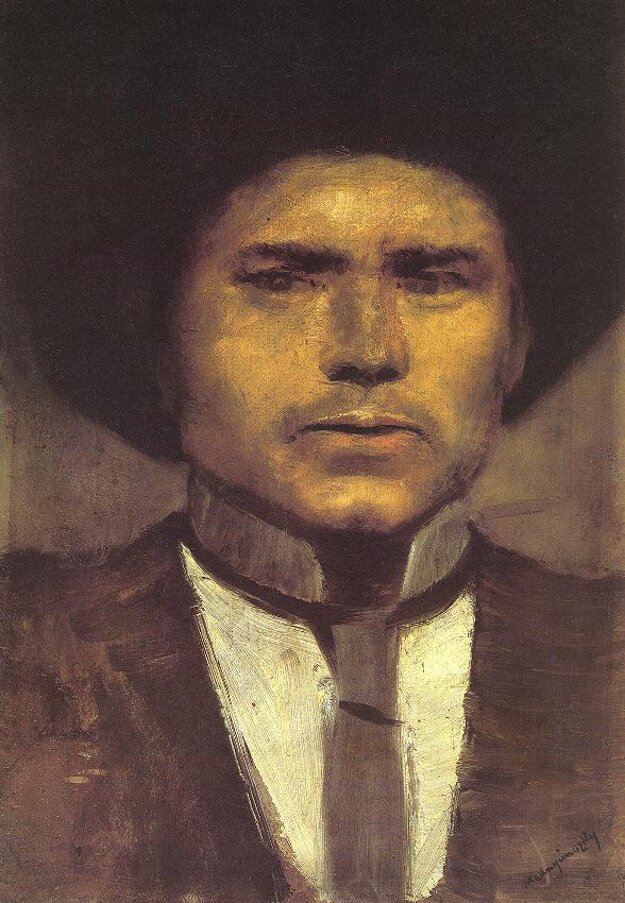 The Portrait of Bálint Kurdi (1882-1885).