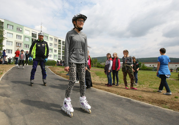 Bratislava - inline 2016, illustrative stock photo.