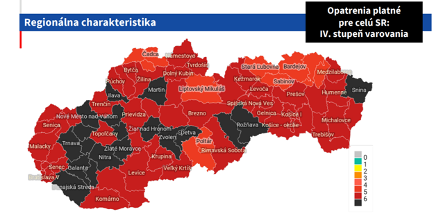 Regional differences valid from February 22