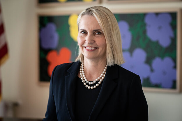 US Ambassador Bridget Brink.