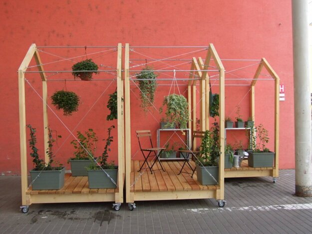 The first public greenhouse in Nitra.