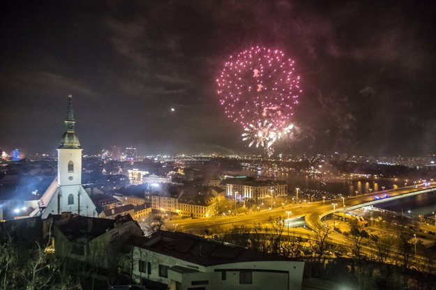 New Year's Eve in Bratislava