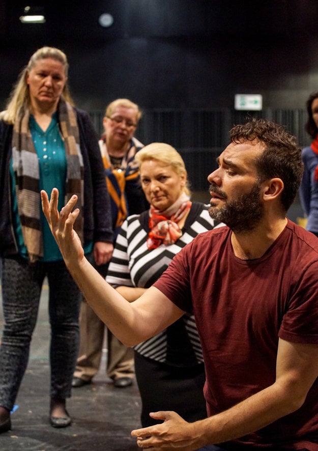 Daniel Kramer in SND, directing Sadko.