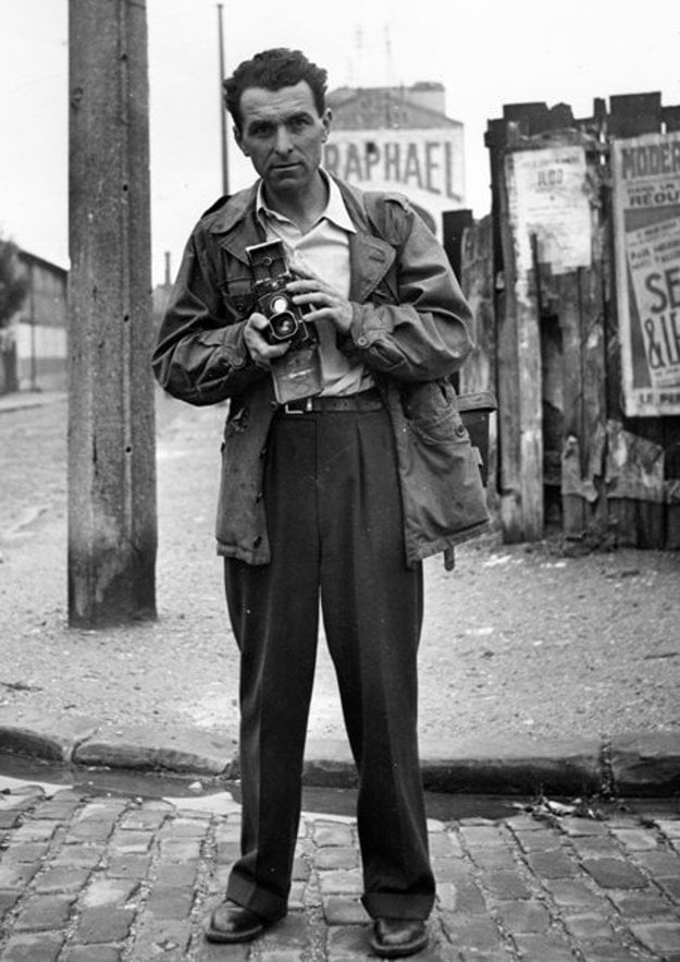 R. Doisneau, Self-portrait