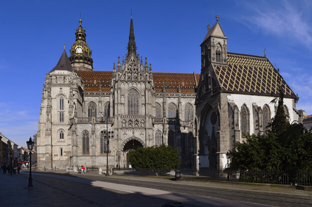 St Elisabeth Cathedral in Košice.