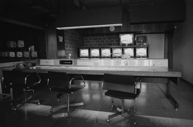 Czechoslovak Television's new studios enabling colour broadcasts were opened in Mlynská Dolina, Bratislava, in 1970.