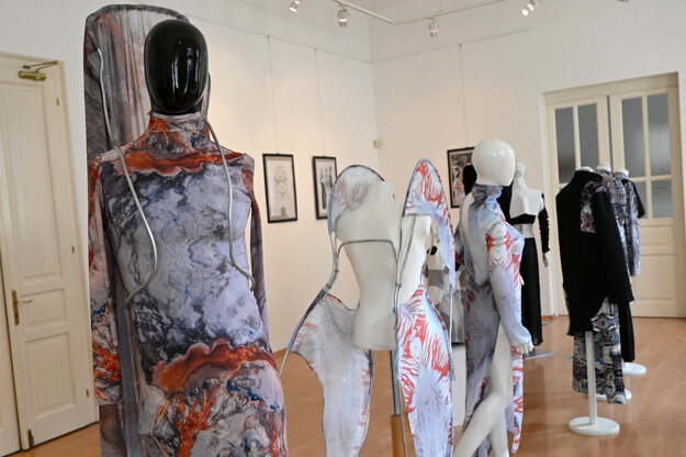 Works of students of the School of Art Industry in Trenčín they showed during their leaving exams.