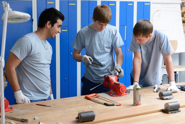 Pupils should learn directly in firms.