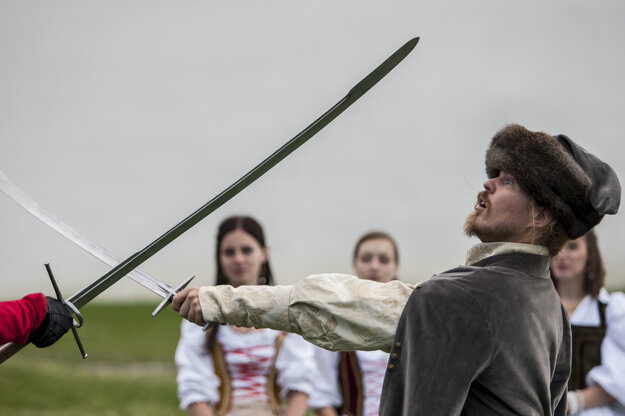 Fencing Tuesdays at the Old Town Hall, illustrative stock photo.