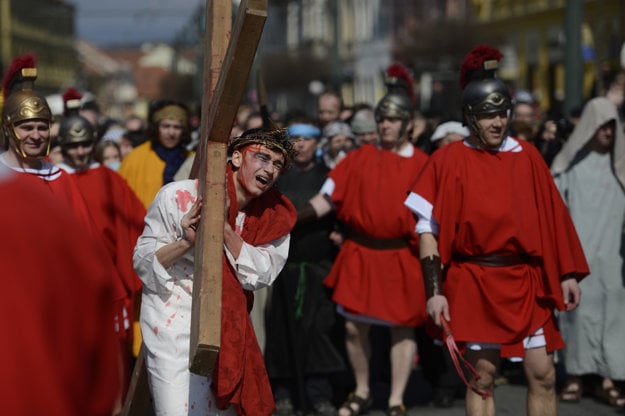 Live Way of the Cross in Prešov