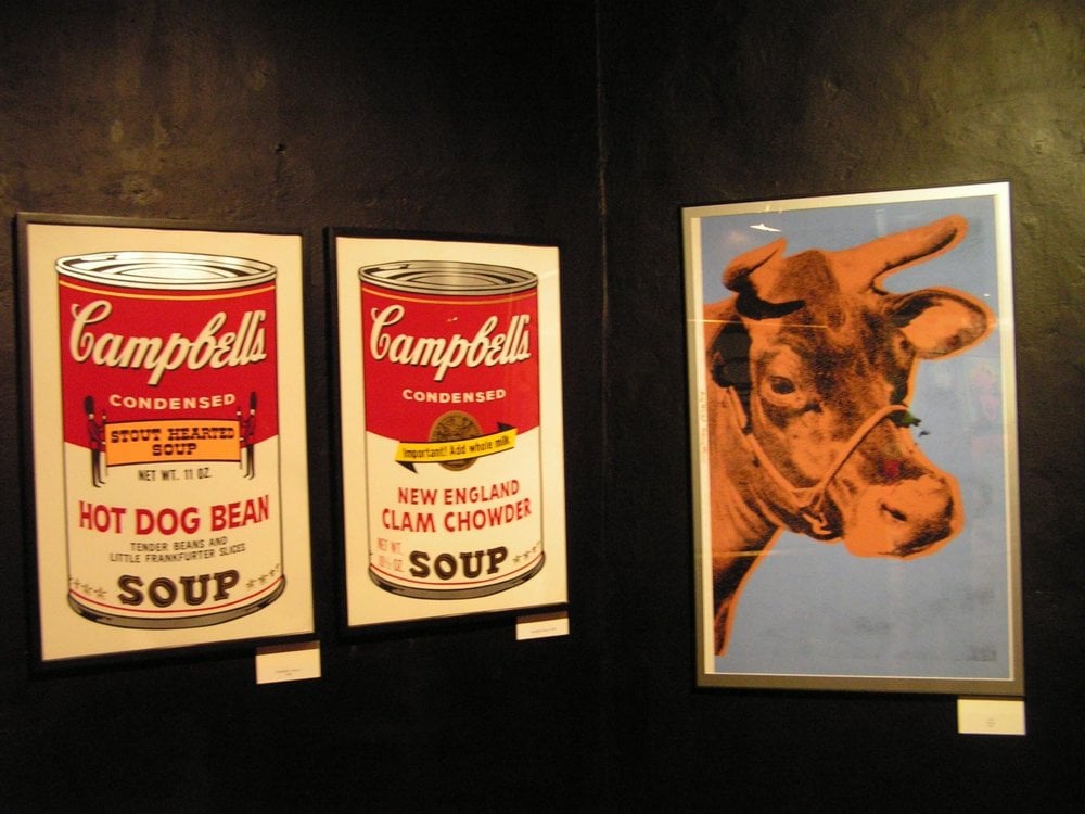 Campbell Soups by Warhol