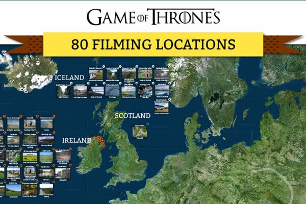 Game Of Thrones List Of 80 Filming Localities Spectator Sme Sk