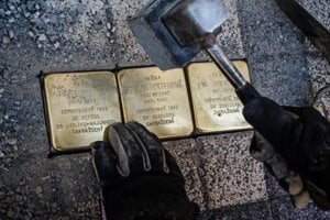 Stolpersteine put in plac ein Bratislava 