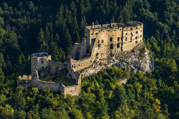 Likava Castle near Ružomberok.