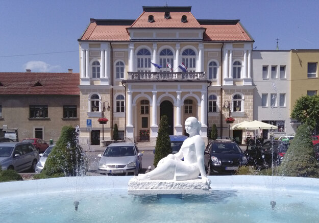 The Krupina Town Hall building was built in 1901.