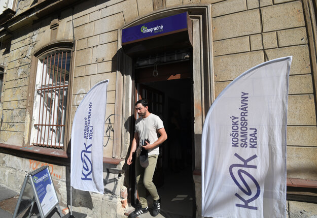 The opening of the Integration Centre of the Košice Region in Košice on June 20, 2022. The main goal of the centre, run by the DEDO foundation, is to help refugees, but also counselling in the social, legal or psychological field.