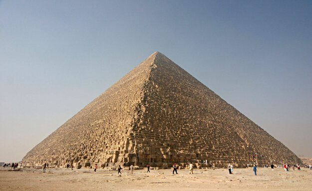 The Great Pyramid of Giza.