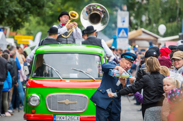 The Vinobranie events have a long tradition in Slovakia.