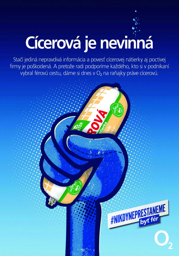Takto spoločnosť O2 vyjadrila svoj názor v roku 2015 počas kauzy „Cícerová“.