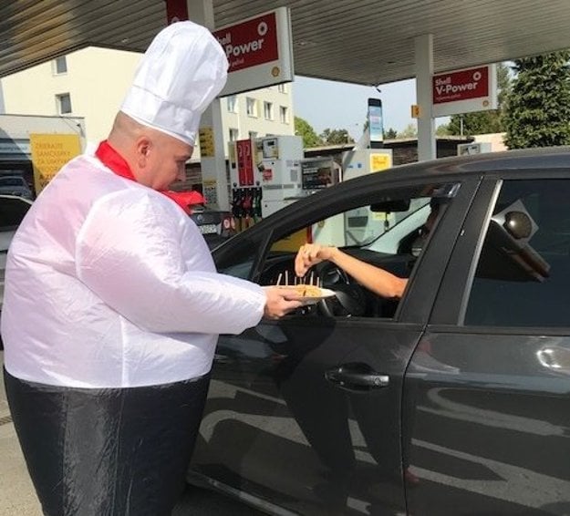 Magický týždeň na čerpacej stanici v Michalovciach (zdroj: Shell)
