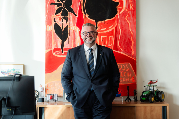 Andrej Viceník, vrchný riaditeľ firemného bankovníctva VÚB banky.  (zdroj: VÚB banka/Peter Brichta.)