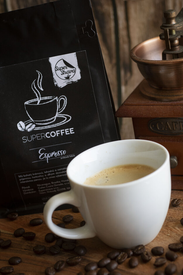 SUPERCOFFEE Espresso (zdroj: www.supeprstrava.sk)