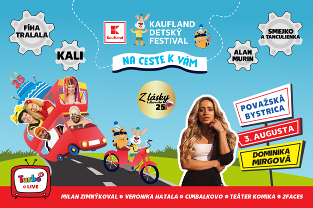 Kaufland chce s vami osláviť 25 rokov poriadnou zábavou
