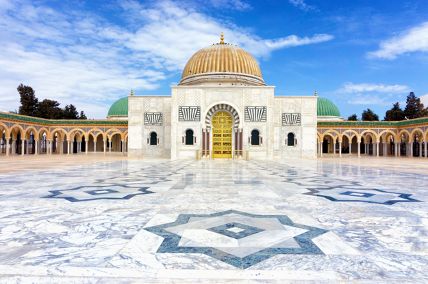 Miesto posledného odpočinku prvého tuniského prezidenta v Monastire. Zdroj: Shutterstock.com