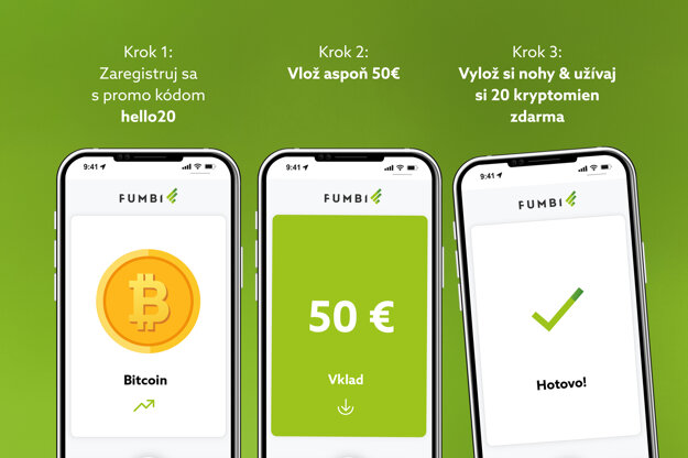 S Fumbi môžeš investovať už od 50 EUR. Zdroj: Fumbi