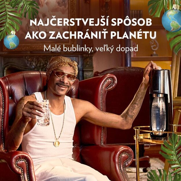 Snoop Dogg vyzýva chrániť životné prostredie (zdroj: SodaStream)