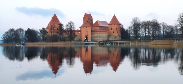 Hrad Trakai v Litve