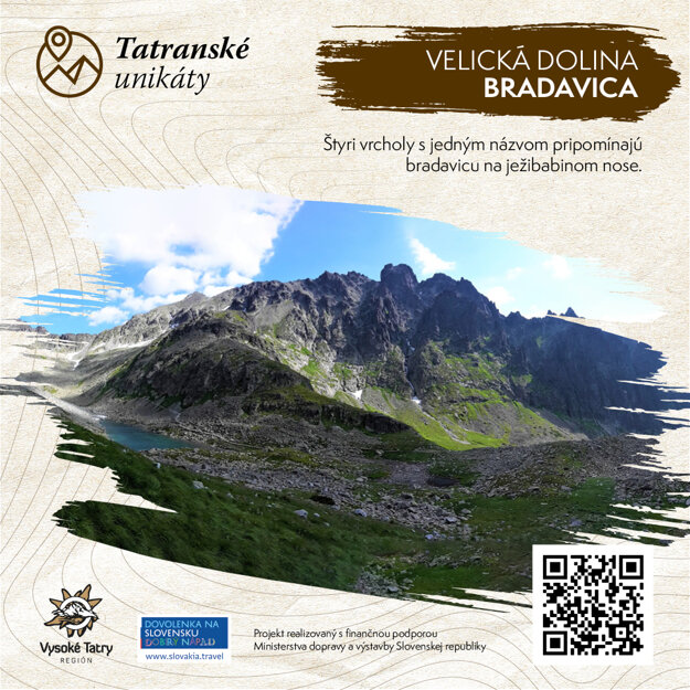 VELICKÁ DOLINA – BRADAVICA