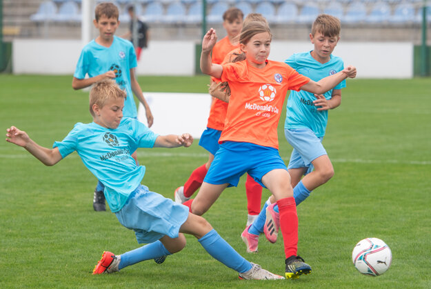 Malí futbalisti z východného Slovenska ukázali, že majú silu a chuť bojovať v silnej konkurencii. 