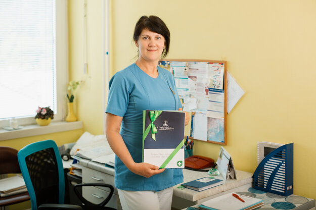 Zdravotná sestra Anna z Ambulancie vnútorného lekárstva v Púchove