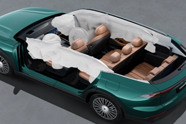 Model Tiggo 9 vybavený 10 airbagmi  (zdroj: Cherry Slovakia)